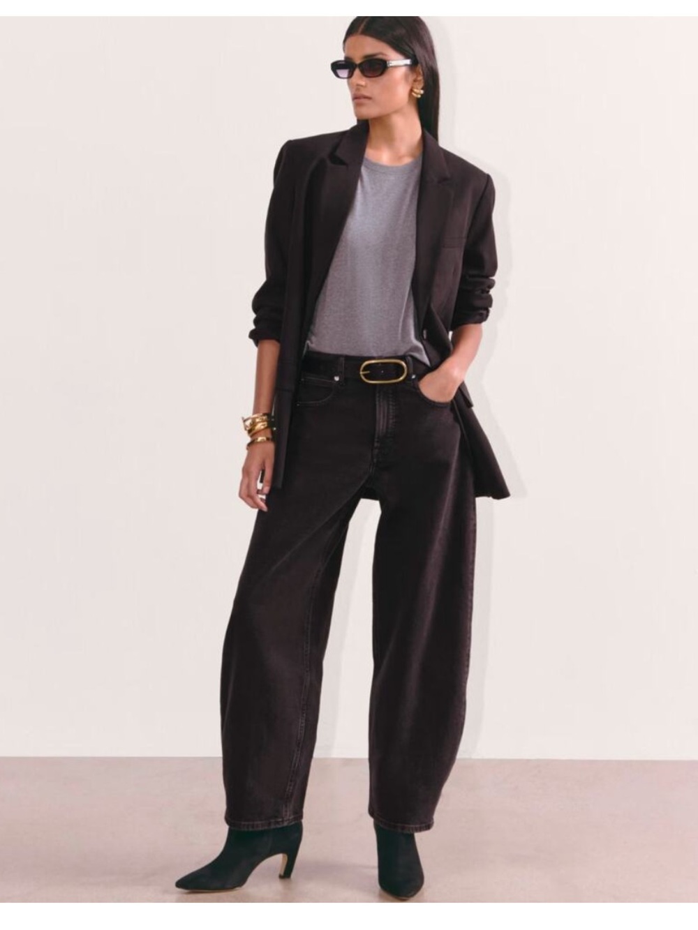 Everlane The Way-High Curve Jean In Washed Black Size 27 in Washed black